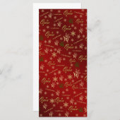 オーマゴールデンクリスマス文字 (正面/裏面)