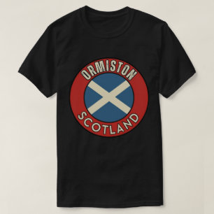 オーミストン、スコットランド Tシャツ