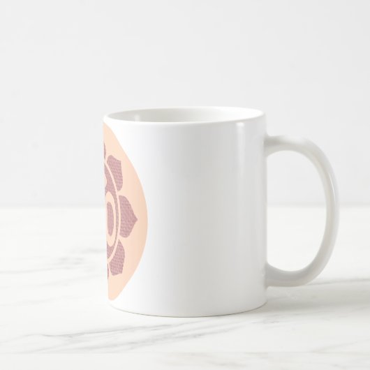 オームのはす記号 コーヒーマグカップ (右)