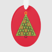 オームのクリスマスツリー オーナメント (裏面)