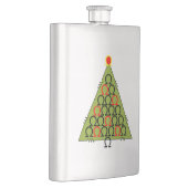 オームのクリスマスツリー フラスク (右)