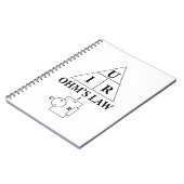 オームの法則 ノートブック (左側)