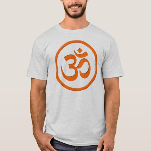 オームまたはオゥムTシャツ Tシャツ (正面)