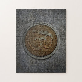 オームサインパズル。精神性は脳の創作者と出会うのです ジグソーパズル