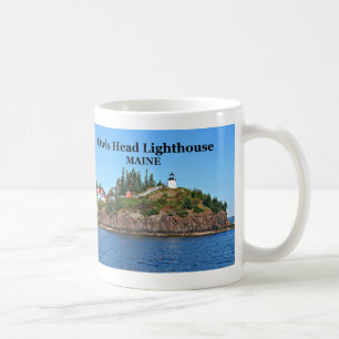 オームズヘッドライトハウスメインマグ コーヒーマグカップ