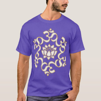 オームマントラ レトロ Tシャツ