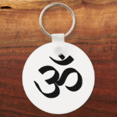 オーム記号 キーホルダー (正面)