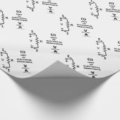 オーム電気抵抗(物理学)の単位 ラッピングペーパー (角)