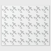 オーム電気抵抗(物理学)の単位 ラッピングペーパー (フラット)