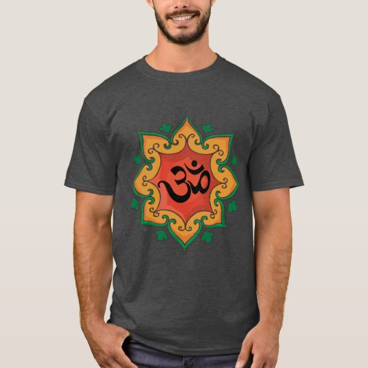 オーム インド 娘 Tシャツ (正面)