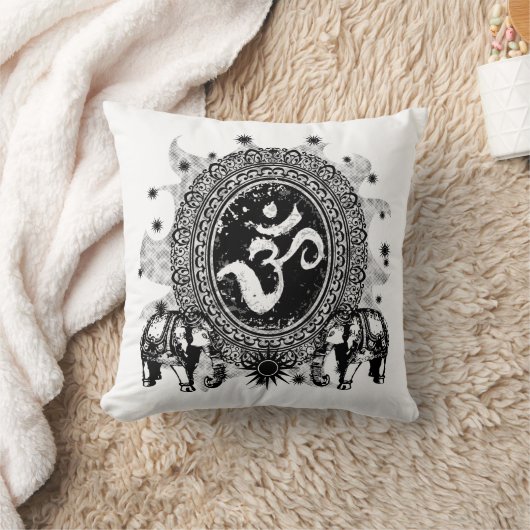 オーム・カメオ クッション (ブランケット)