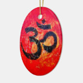 オーム セラミックオーナメント (左)