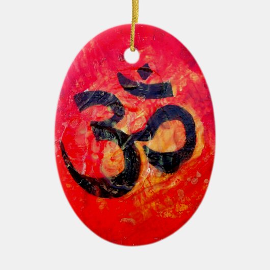 オーム セラミックオーナメント (正面)