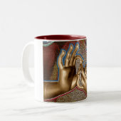 オーム ツートーンマグカップ (正面左)