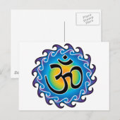 オーム ポストカード (正面/裏面)