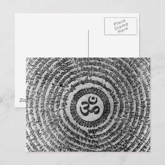 オーム ポストカード (正面/裏面)