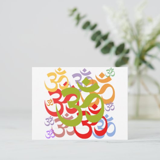 オーム ポストカード (スタンド正面)