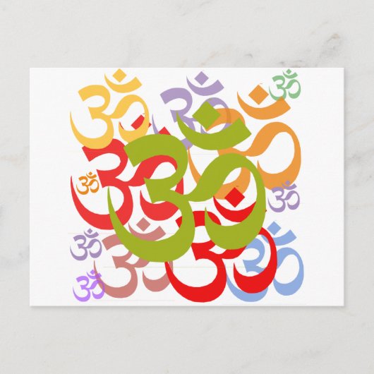 オーム ポストカード (正面)
