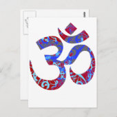 オーム ポストカード (正面/裏面)