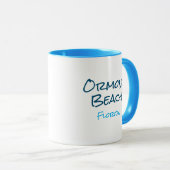 オーモンドビーチフロリダコーヒーマグ マグカップ (正面右)