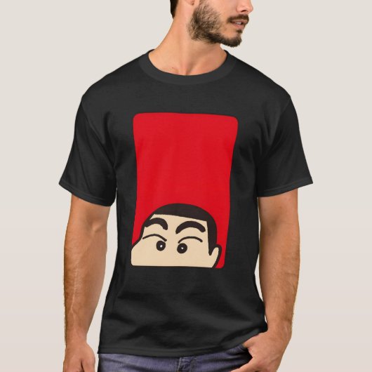 オーヨンガヨンシンチャン顔 Tシャツ (正面)