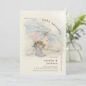 オーラお洒落傘フローラブーツベビー散布機 招待状 (スタンド正面)