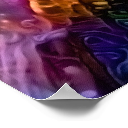 オーラまたは魂 ポスター (角)