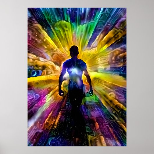 オーラまたは魂 ポスター (正面)