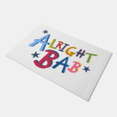 オーライバブブラックカントリーワード ドアマット (アングル)