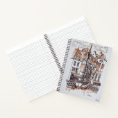 オーライ・サン・ゴースタン港 |ブルタニー，フランス ノートブック (内部)