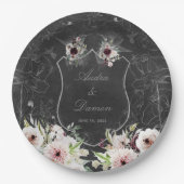 オーラオブナイト結婚の9インチディナープレート ペーパープレート (正面)