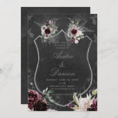 オーラオブナイト結婚式招待状スイート 招待状 (正面/裏面)