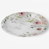 オーラオブ自然結婚ズ9インチディナープレート ペーパープレート (アングル)