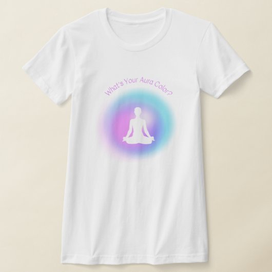 オーラカラー女性 Tシャツ (レイダウン)