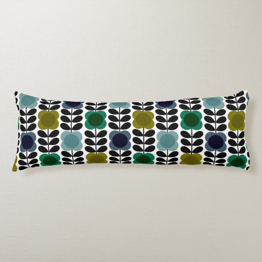 オーラキエリスポット花茎、ブルーグリーン ボディピロー (正面)