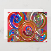 オーラクリーニングサークル – 霊気瞑想曼荼羅7 ポストカード (正面/裏面)