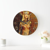 オーラサイボーグ ラージ壁時計 (ホーム)