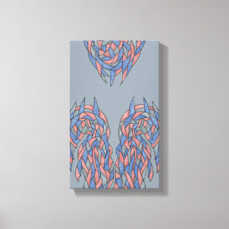 オーラシフト - ソフトグラデーション抽象画 キャンバスプリント