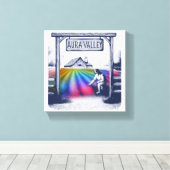 オーラバレーファーム キャンバスプリント (インサイチュ (ウッドフロア))