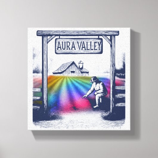 オーラバレーファーム キャンバスプリント (正面)