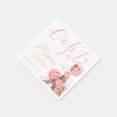 オーラパリブライダルシャワー スタンダードカクテルナプキン (角)