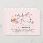 オーラブライダルフランスのシャワー招待 招待状 (正面/裏面)