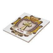 オーラム家紋姓 タイル (側面)