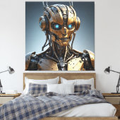 オーラム:意識的なアンドロイド キャンバスプリント (インサイチュ (寝室))