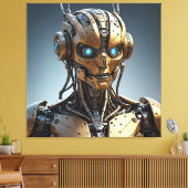 オーラム:意識的なアンドロイド キャンバスプリント (インサイチュ (リビング))