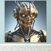 オーラム:意識的なアンドロイド キャンバスプリント (インサイチュ (ウッドフロア))