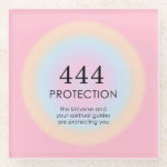 オーラモダンエンジェルナンバーズヌメロ444 ガラスコースター<br><div class="desc">のリラックススピリチュアルグラデーションデザインは、天使の番号444を搭載し、あなたのスピリチュアルのガイドと宇宙に保護より、苦しみがあっても顔することができる象徴する番号。</div>