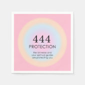 オーラモダンエンジェルナンバーズヌメロ444 スタンダードカクテルナプキン (正面)