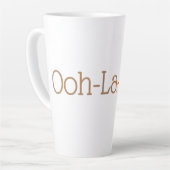 オーララテ カフェラテマグ (左アングル)