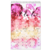 オーラララ カレンダー (1月 2027)